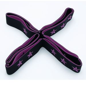 New Product Yoga High <b>Elasticity</b> Stretching Belt and Fitness Strength Training Stretching Belt - Product Image 4