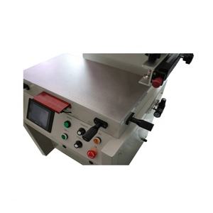High Precision Semi-Automatic Vacuum Screen Printing Machine for Plastic Sheet <b>Card</b> & Paper 1000pcs/hr 300x500mm - Product Image 6