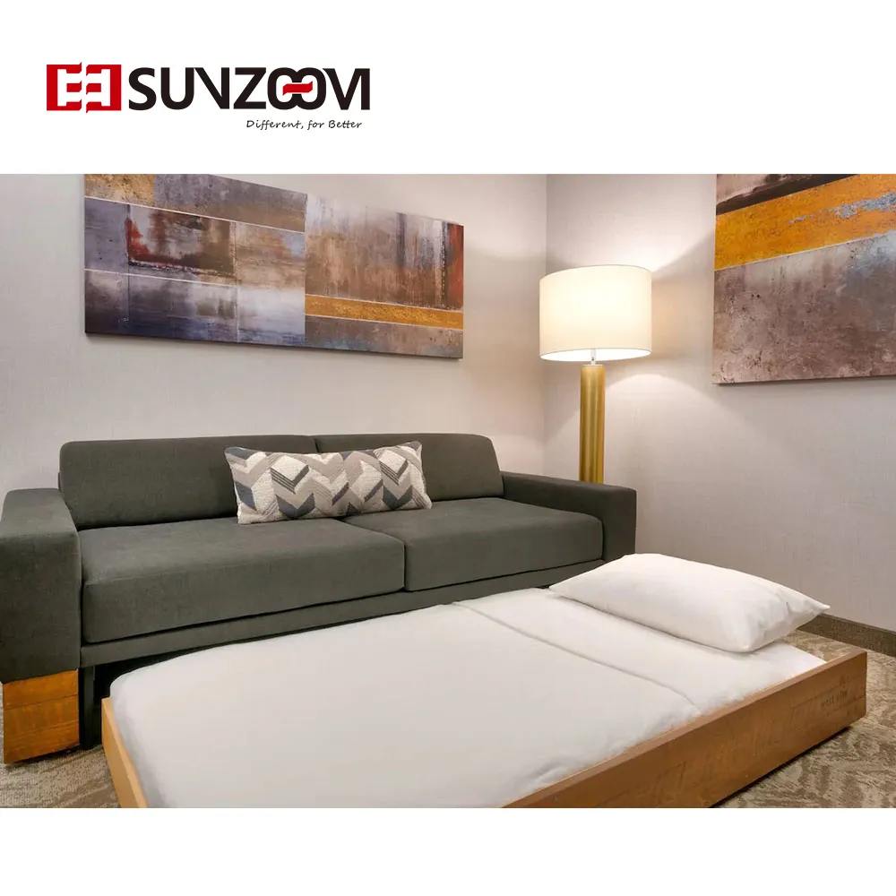 Cheap Bed 3 Star Hotel Room Furniture Bedroom Set