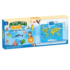 Tapete <span class=keywords><strong>de</strong></span> Aprendizaje del Español, <span class=keywords><strong>Mapa</strong></span> del Mundo Animal para Niños, Tapete <span class=keywords><strong>de</strong></span> Aprendizaje <span class=keywords><strong>de</strong></span> Idiomas - Product Image 6