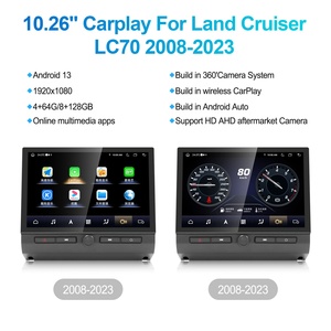 Navihua Car Upgrade 10.26'' Android Car Radio Multimedia Carplay DVD Player <b>Auto</b> Stereo Car Head Unit for Toyota LC70 2008-2023 - Product Image 2