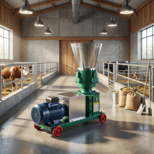 Fornitore Verificato Alibaba: Macchina per Pellet di Mangime Animale con Supporto di Fabbrica da 5000m² per l'Alimentazione <span class=keywords><strong>del</strong></span> Pollame - Product Image 1