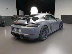 สำหรับ Porsche 718 987 992 สปอยเลอร์คาร์บอนไฟเบอร์ทรง RS ปีกคาร์บอนไฟเบอร์แบบอัพเกรด กันชนคาร์บอนไฟเบอร์ - Product Image 3