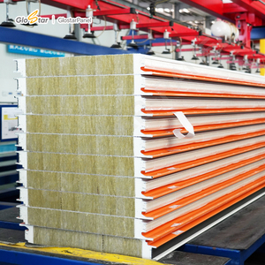 Paneles Aislantes para <span class=keywords><strong>Paredes</strong></span> <span class=keywords><strong>de</strong></span> Naves Frigoríficas <span class=keywords><strong>de</strong></span> Fábrica China, Tipo Sándwich, <span class=keywords><strong>de</strong></span> Lana <span class=keywords><strong>de</strong></span> Roca y Poliuretano, con Borde Sellado, <span class=keywords><strong>de</strong></span> 50mm, 75mm y 100mm, en Venta - Product Image 4
