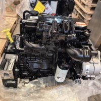 Generador de Motor Diésel Refrigerado por Agua de 6 Cilindros DCEC Cumins Nuevo QSB4.5-C130-31 con Bomba para Compresor de Aire