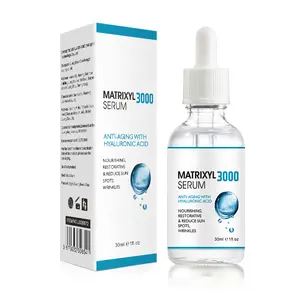 Zamansız kırışıklık önleme serumu Matrixyl 3000 peptid hyaluronik asit yüz serumu mikroiğneleme serumu