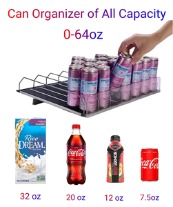 <b>Drink</b> Pusher Bottle Organizer Gravity Feed Roller Slides <b>Shelf</b> Pusher System for Refrigerator <b>Shelf</b> Glides Supermarket <b>Shelves</b> - Product Image 5