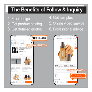 Nhãn Hiệu Riêng Lâu Dài Bảo Hiểm Đầy Đủ Làm Trắng Nền Tảng Lỏng Lẻo Không Thấm Nước Vegan Kem Che Khuyết Điểm Kem Dưỡng Ẩm Cho Da Tối Trang Điểm - Product Image 6