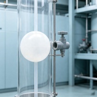 Boule flottante creuse en plastique HDPE anti-acide pour le traitement chimique des métaux