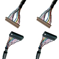 Cable EDP LCD de 30 pines para arnés de cableado de transmisión de señal