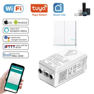 Interruttore Tuya 2 gruppo interruttore luce per la casa e l'hotel smart Switch lavoro con interruttore wifi Commutateur sans fil Tuya