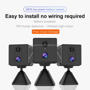 CB75 4G fotocamera da interni <span class=keywords><strong>a</strong></span> <span class=keywords><strong>batteria</strong></span> con rilevamento del movimento di visione notturna <span class=keywords><strong>a</strong></span> bassa potenza e sensore di archiviazione dati Cloud - Product Image 2