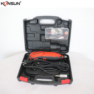 Konsun 400W Điện Mini Quay Chết Máy Xay Tốc Độ Cao Cầm Tay Công Cụ Cho Kim Loại Gỗ Xe Đánh Bóng Mài Khắc-Cho Tự Làm - Product Image 2