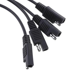 18AWG SAE 1 a 4 adattatore di prolunga cavo Splitter per batterie a pannelli solari e altri prodotti solari - Product Image 1
