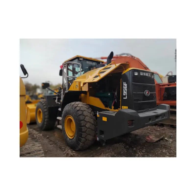 Cheap and Great used backhoe excavator loader Lingong L956F for sale