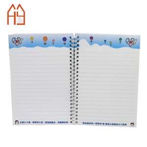 Stampato personalizzato A5 <span class=keywords><strong>spirale</strong></span> Notebook 80 <span class=keywords><strong>fogli</strong></span>, copertina rigida, all'ingrosso - Product Image 4