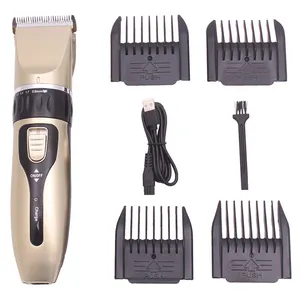 USB Rechargeable T9 Baldheaded Hair Clipper ElectricヘアトリマーCordless Shaver Trimmer 0ミリメートルMen Barber Hair Cutting Machine