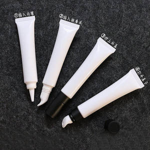 LZ 팩 스톡 15ml 20ml 화이트 마사지 빈 립밤 스퀴즈 튜브 맞춤형 로고 페이스 자외선 차단제 아이 크림 튜브 금속 헤드 - Product Image 2