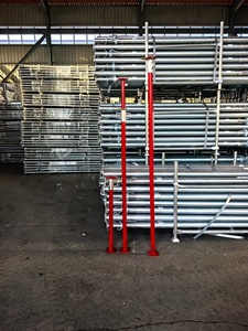 Puntales Telescópicos de Acero para Exteriores, Capacidad de Carga de 800 kg, Soporte de Hormigón para Construcción, Puntal <span class=keywords><strong>Acro</strong></span>, Pintado de Verde, Ajustable - Product Image 4