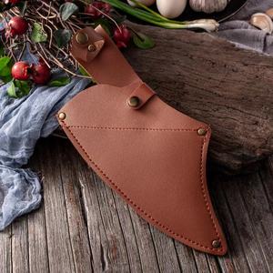 Hachoir à os forgé <span class=keywords><strong>professionnel</strong></span> en acier inoxydable de haute qualité <span class=keywords><strong>couteau</strong></span> pakistan <span class=keywords><strong>couteau</strong></span> à désosser manche en plastique et étui en PU - Product Image 2