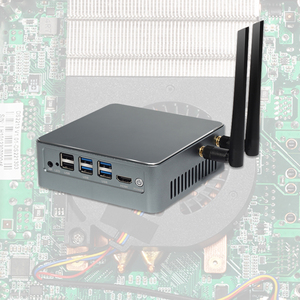 Mini PC LAN 2.5G Intel I3 I5 I7 12e/14e génération DDR4 double écran avec ventilateur Ordinateur professionnel compact Fournisseur OEM - Product Image 3