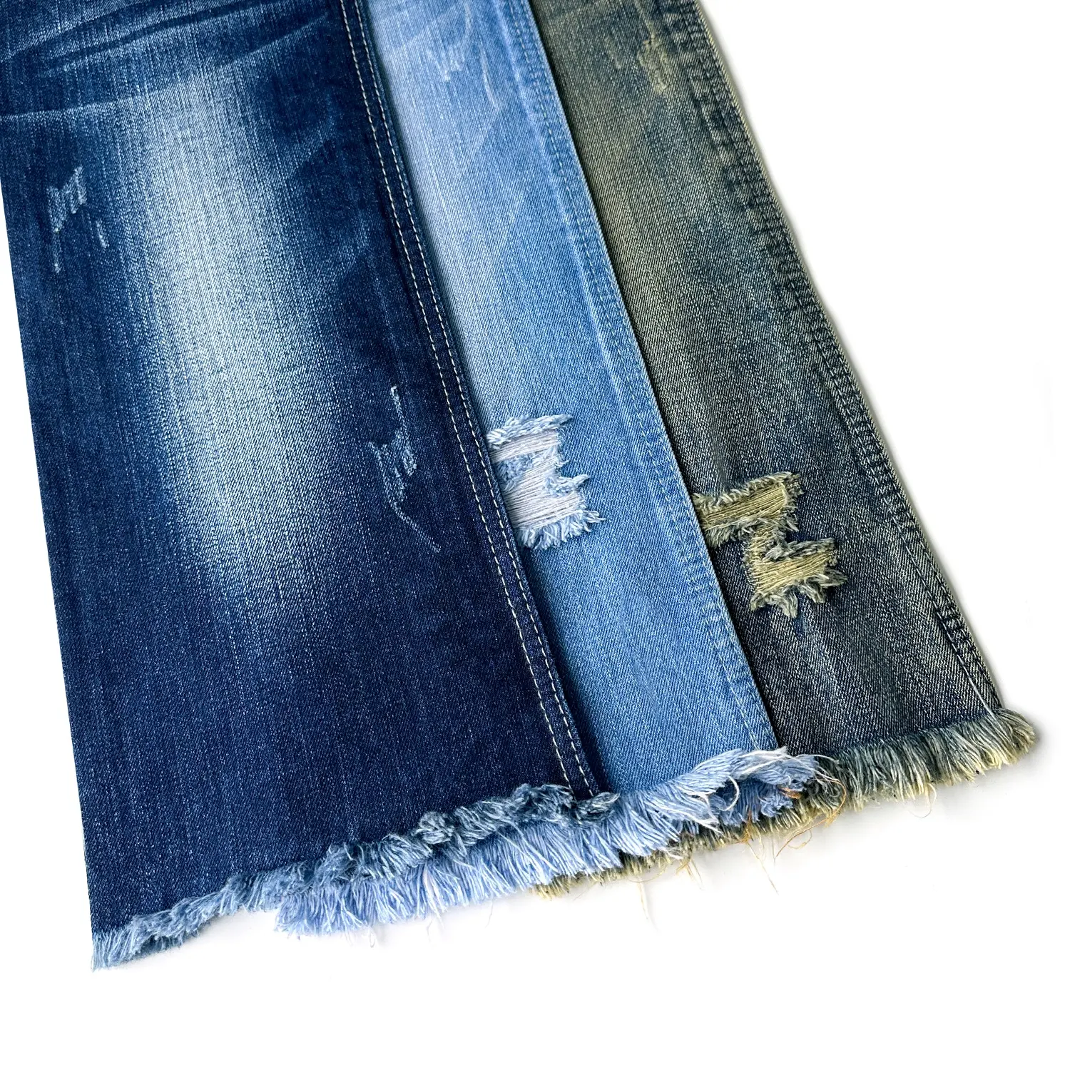 В наличии вьетнамская хлопчатобумажная джинсовая ткань мягкая джинсовая ткань высокого качества для дизайнерской одежды оптом