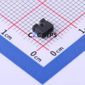 FR-1YF-05 Shorting Cap / Jumper Cap P=2mm Connector 2mm Open Top Type 1.5A - Product Image 2