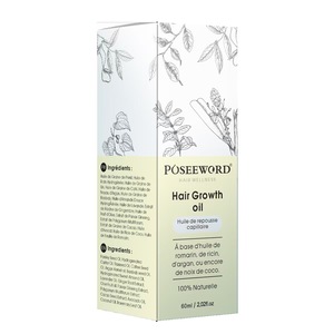 Sérum d'huile de ricin et de romarin biologique pur naturel, marque privée, huile essentielle pour le soin du cuir chevelu et des cheveux, favorisant la croissance capillaire, huile nourrissante - Product Image 5