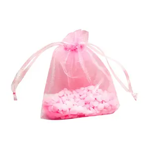 Organza Bag Small Premium Sheer Mesh Drawstring Gift Bags Organza Jewelry Bags For Xmas Wedding Party Favor Pouch