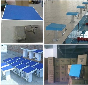 Bloques de arranque de 2 plataformas <span class=keywords><strong>para</strong></span> <span class=keywords><strong>piscina</strong></span>, nivel extraíble, competición estándar de buceo, <span class=keywords><strong>para</strong></span> natación atlética - Product Image 6