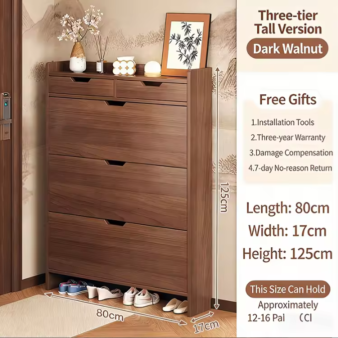 Nut-brown 80cm*17cm*125cm