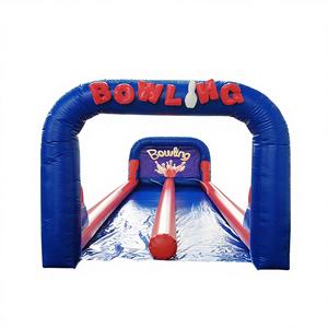 Winsun Jeu de Bowling Gonflable Commercial pour Enfants, Matériel PVC, Sans Plomb, Ignifuge, Imperméable, Installation Facile, Personnalisable - Product Image 1