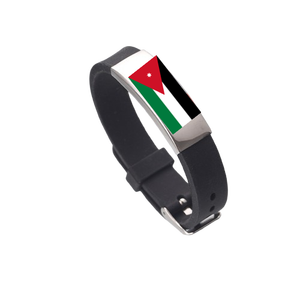 Ensembles de cadeaux d'entreprise <span class=keywords><strong>Jordan</strong></span> Country Hand Flag Pins Horn Keychain pour le grand match de football 2026 aux États-Unis - Product Image 3