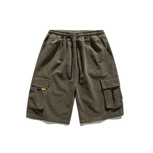 2023 nuovi <span class=keywords><strong>pantaloncini</strong></span> Cargo grandi tasche <span class=keywords><strong>laterali</strong></span> pantaloni medi da <span class=keywords><strong>uomo</strong></span> larghi retrò T Shorts - Product Image 6