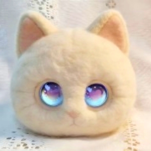 Adorable Gato de Peluche con IA, Mascota de Escritorio con Pantalla TFT Dual de 0.71 Pulgadas, Ojos Animados a Color, Interacción Emocional, Robot para Decoración de Escritorio de Oficina - Product Image 1