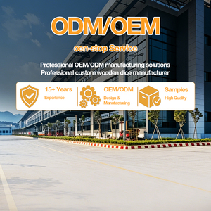 천연 원목 블랭크 주사위 25mm 나무 큐브 DIY 공예 조각 맞춤 로고 주사위 제조업체 도매 - Product Image 3