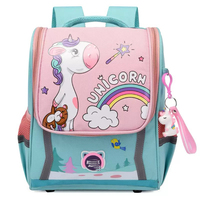 Sac à dos licorne en polyester de haute qualité pour enfants et tout-petits, ensemble de sacs d'école personnalisés, mignons et tendance, vente en gros