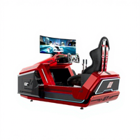 Simulateur de conduite de voiture de course volante, machine de jeu VR de drift, équipement de divertissement pour salle d'arcade de compétition et de divertissement