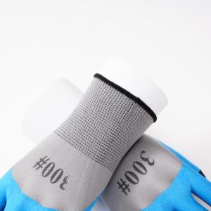 Gants de travail en polyester 13 jauges, doublement enduits de latex, en mousse poly, sans poudre, certifiés CE EN388, antistatiques - Product Image 5