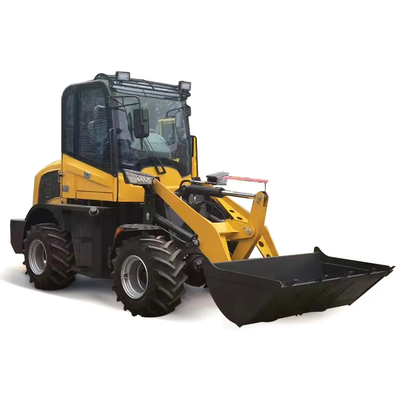 cheapest china smallest electric/diesel wheel loaders mini ARTICULATED front end loader mini loadere for EPA price