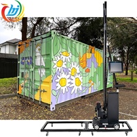 Impresora Vertical de Pared Hanjie, Máquina de Impresión de Paredes para Interiores y Exteriores, Decoración del Hogar, Impresora de Paredes para Contenedores