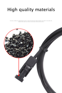 OEM pour TUV Approuvé Solaire Pv Câble Connecteur 6mm2 2.5mm 4mm Centrale Électrique DC Extension Cordon D'alimentation Fil Composants Électriques - Product Image 5