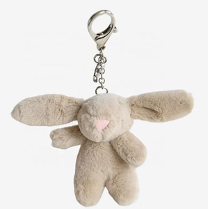 ของเล่นตุ๊กตากระต่ายขนาดเล็กน่ารักพวงกุญแจ<span class=keywords><strong>กระต่าย</strong></span>สีชมพูของเล่นตุ๊กตา - Product Image 2