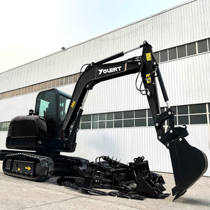 Excavatrice hydraulique sur chenilles d'occasion certifiée CE, 6 tonnes, avec grappin à bois et brise-roche, moteur diesel EPA, capacité de 8 à 9 tonnes - Product Image 6