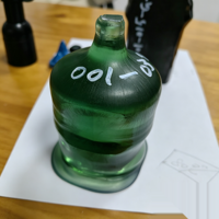 Saphir vert Czochralski, boule de corindon synthétique cultivé par la méthode CZ pour la fabrication de bijoux, vente en gros de pierres précieuses