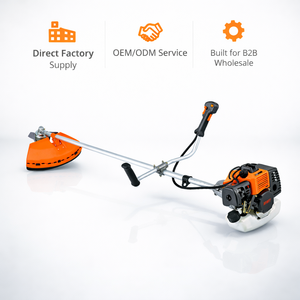 Débroussailleuse à essence MYOYT GBC3302, moteur 2 temps refroidi par air 33cc 0,9 kW, coupe-herbe professionnel, <span class=keywords><strong>lame</strong></span> en acier au carbone 255 mm - Product Image 1