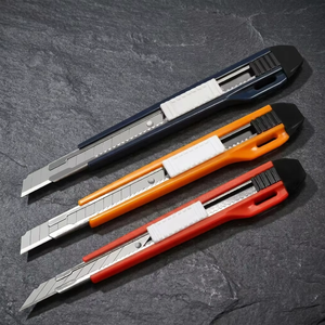 Cuchilla cortadora de 9 mm, cuchillo multiusos ABS con hoja desprendible, artículos de oficina, cuchilla para manualidades, cortador de papel, cortador de sobres, venta al por mayor, fábrica, OEM, ODM - Product Image 1
