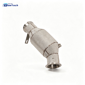 Kit de Tubo de Escape Profesional de Acero Inoxidable 304 para 335i/135i/M235i/435i N55 3.0T Twin Scroll Turbo de Alto Flujo con Acabado Pulido Espejo - Product Image 2