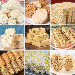 ORME-Máquina de tratamiento de arroz Krispie completamente automática, barra de proteína de cereales, línea de producción de pastel de arroz inflado - Product Image 6