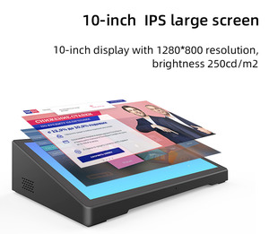 OEM Custom 10.1 Inch Android Food Ordering Kiosk Desktop NFC Payment <b>Tablet</b> for Fast Food Restaurant - Product Image 6